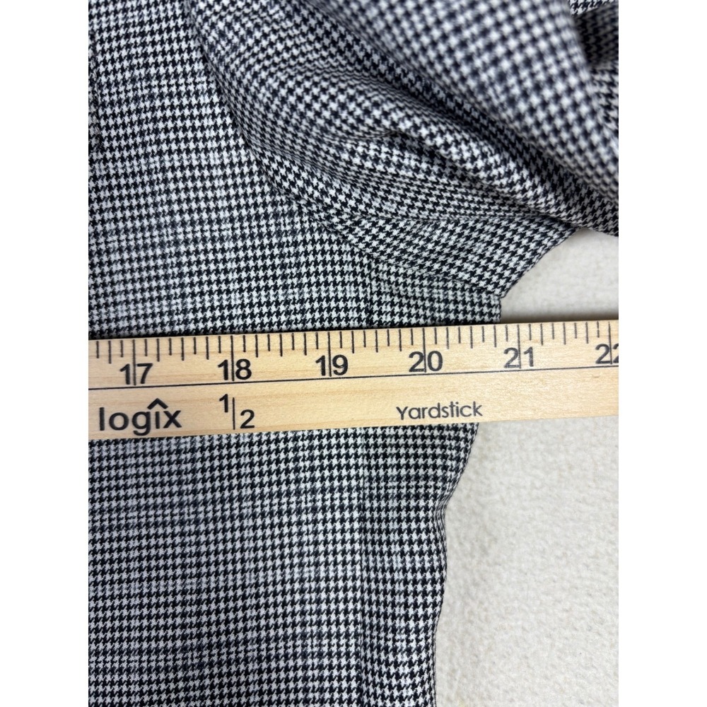 Hickey Freeman Blazer Mens 42L Worsted Wool Houndstooth Jacket Sport Coat - Picture 3 of 8